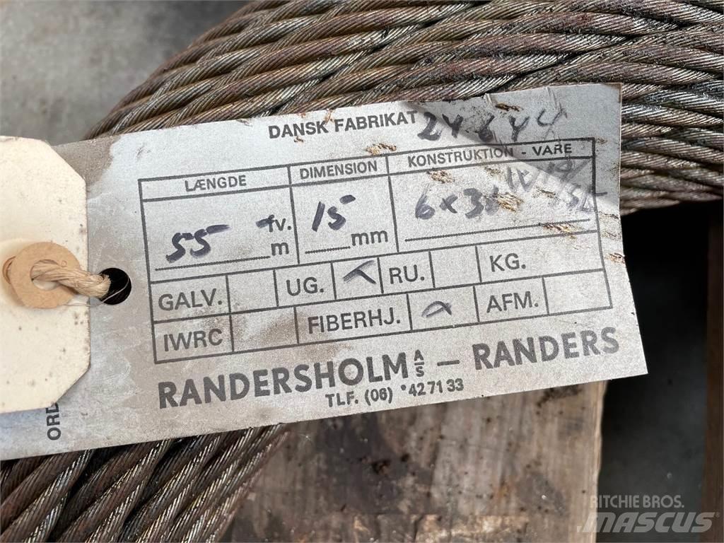  Stålwire Ø15 mm Crane parts and equipment