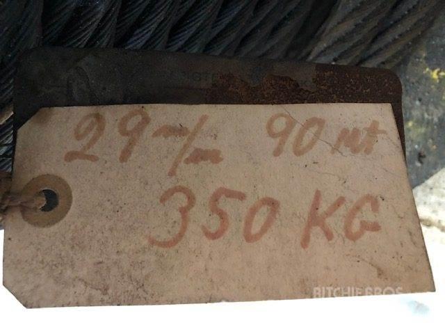  Stålwire Ø29 mm Crane parts and equipment