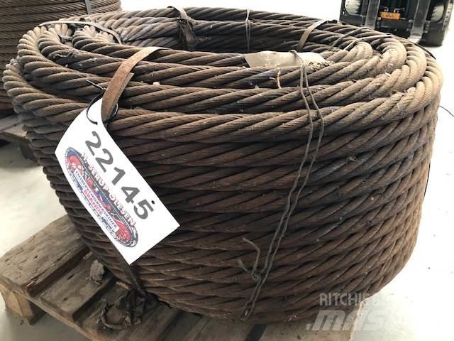  Stålwire Ø37 mm Crane parts and equipment