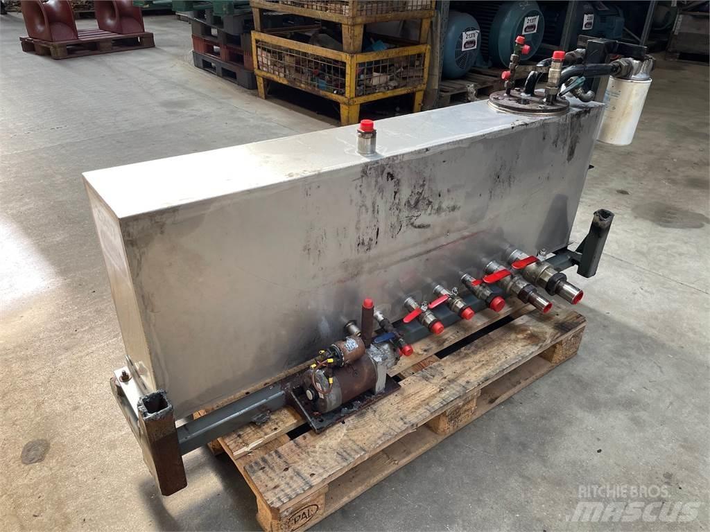  Tank, rustfri - ca. 200 Ltr. Other components