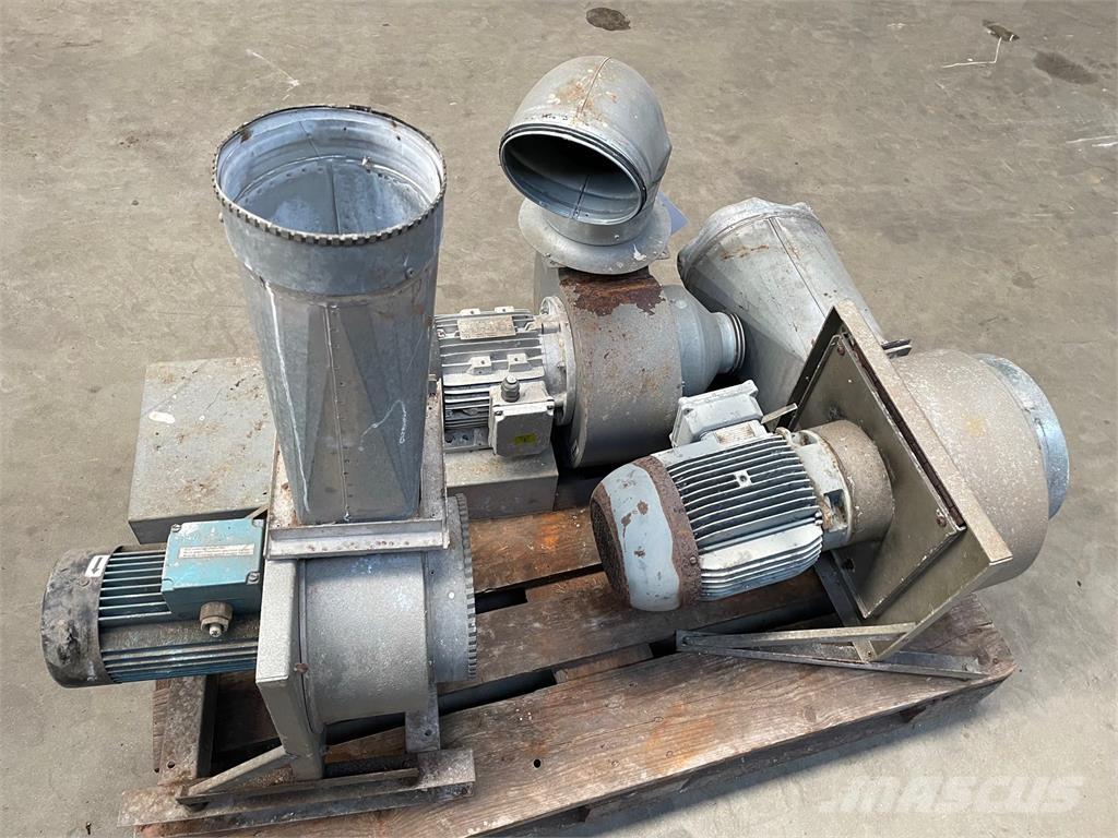  Udsugere - 3 stk. Other components