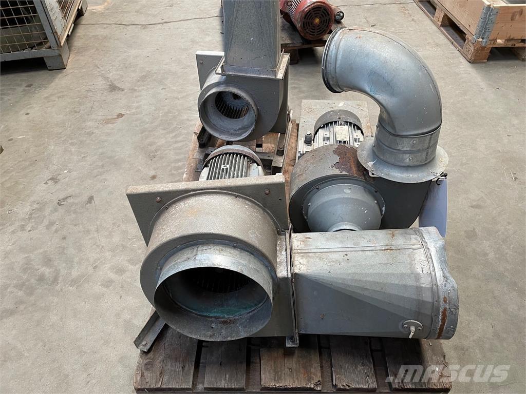  Udsugere - 3 stk. Other components