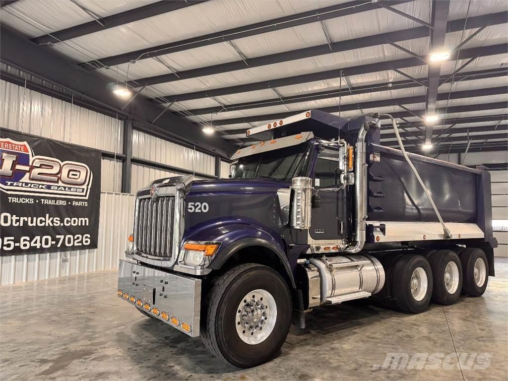 International HX520 Tipper trucks