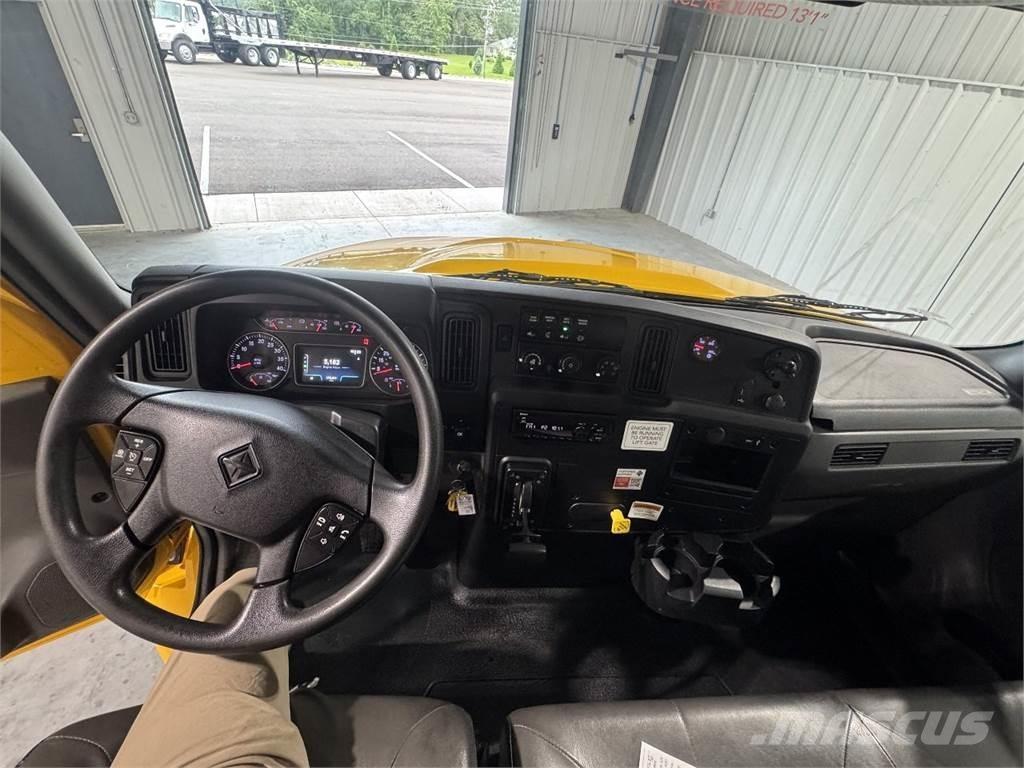 International MV Box body trucks