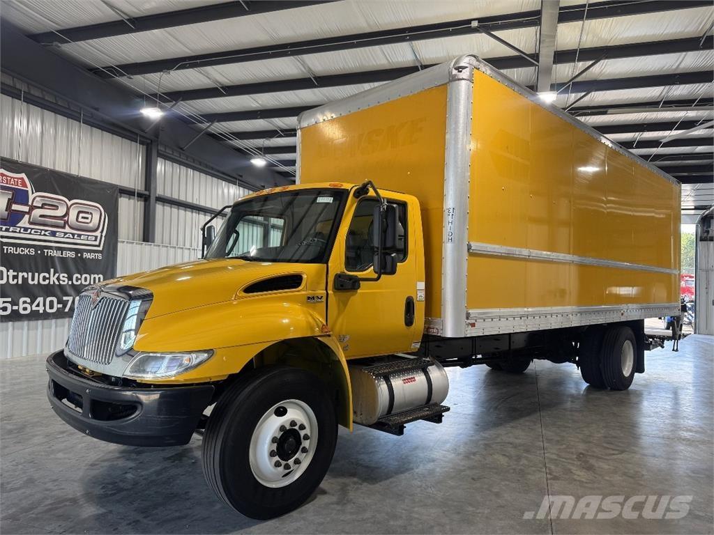 International MV607 Box body trucks