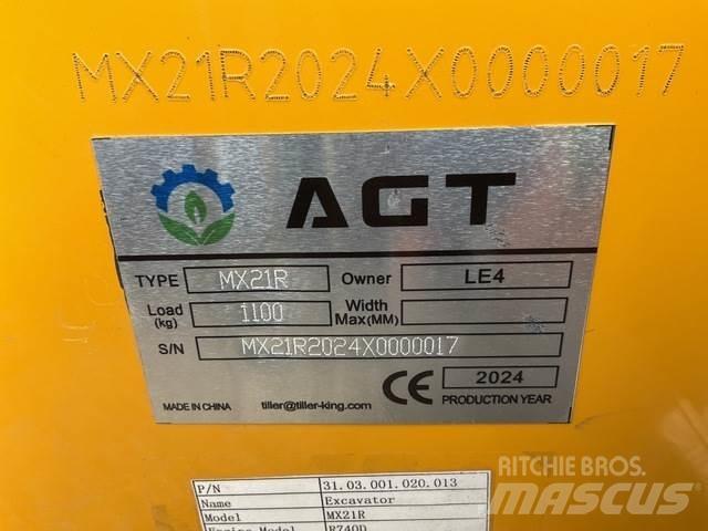 AGT MX21R Crawler excavators