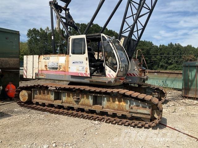 American HC80 Tracked cranes
