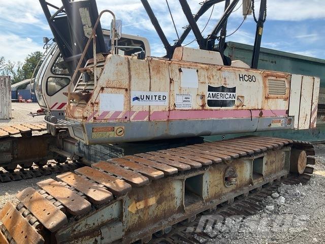 American HC80 Tracked cranes