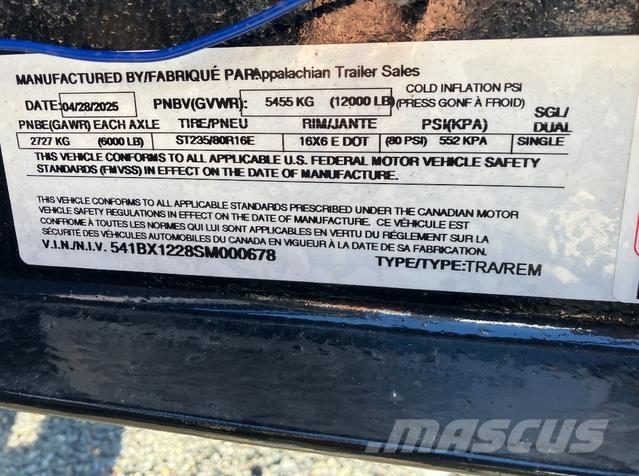  Appalachian Dump trailers