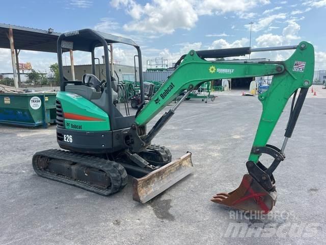 Bobcat E26 Crawler excavators