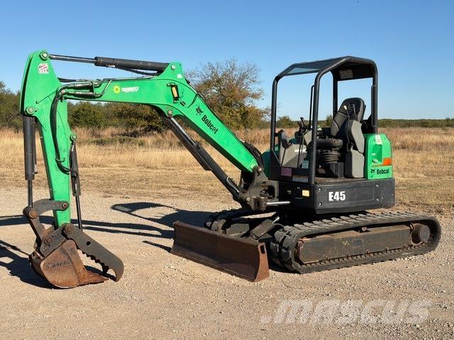 Bobcat E45 Crawler excavators