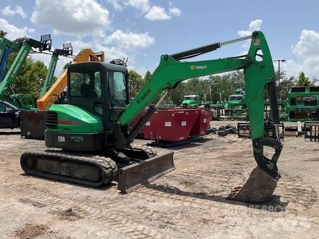 Bobcat E50 Crawler excavators