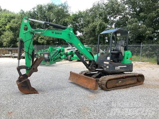 Bobcat E50 Crawler excavators
