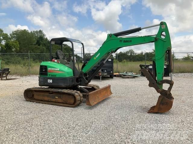 Bobcat E50 Crawler excavators