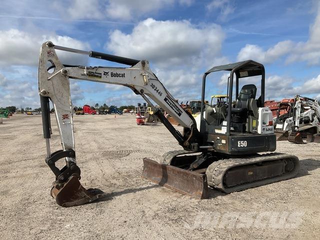 Bobcat E50 Crawler excavators