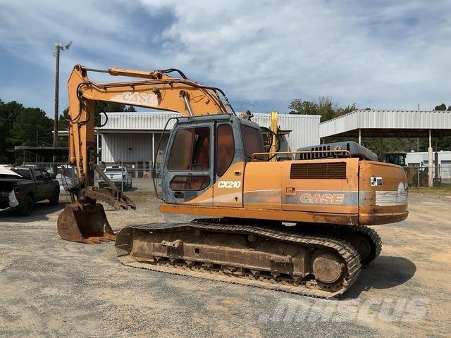 CASE CX210 Crawler excavators