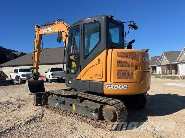 CASE CX80C Crawler excavators