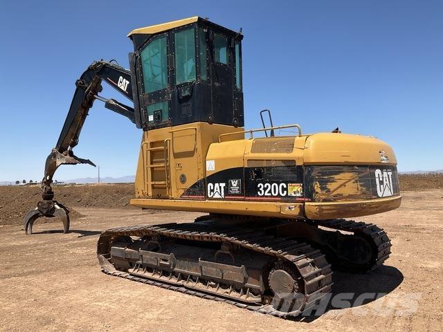 CAT 320C Knuckleboom loaders
