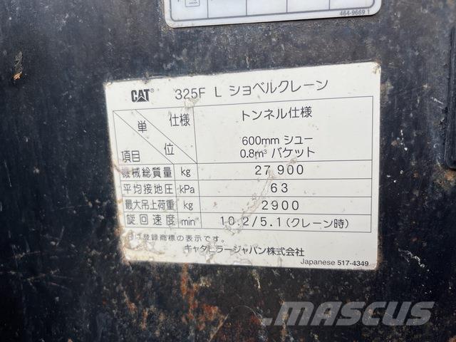 CAT 325F L Crawler excavators