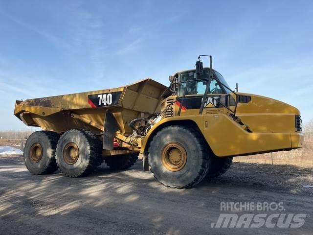 CAT 740 Articulated Dump Trucks (ADTs)