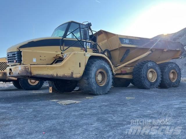 CAT 740 Articulated Dump Trucks (ADTs)