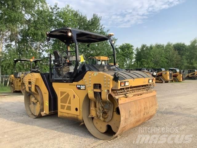 CAT CB16 Twin drum rollers