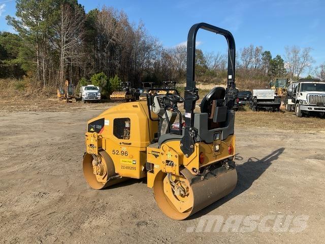 CAT CB24B Twin drum rollers