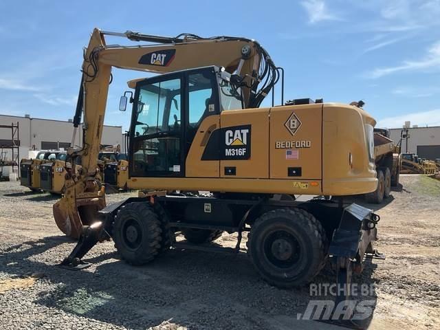CAT M316F Wheeled excavators