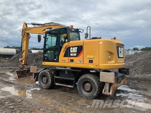 CAT M316F Wheeled excavators