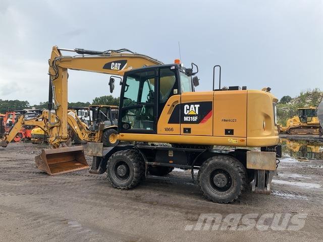 CAT M316F Wheeled excavators