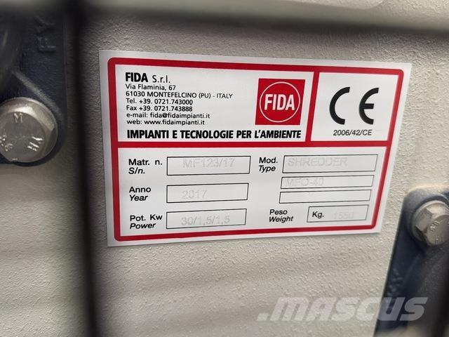  FIDA MF123/17 Waste / recycling & quarry spare parts