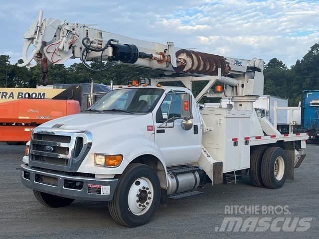 Ford F-750 Mobile drill rig trucks