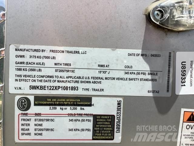  Freedom Box body trailers