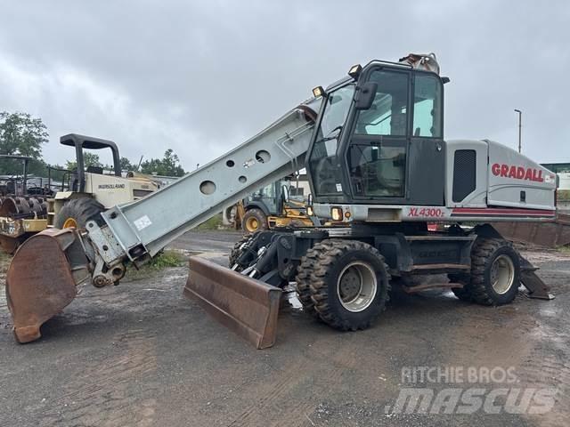 Gradall XL4300 Wheeled excavators