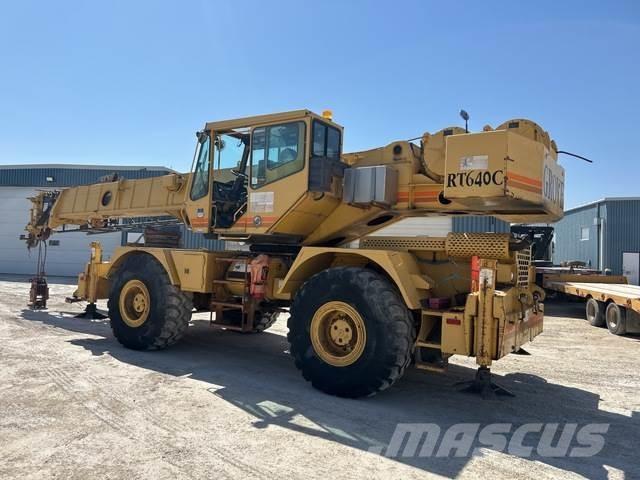 Grove RT640C Rough terrain cranes
