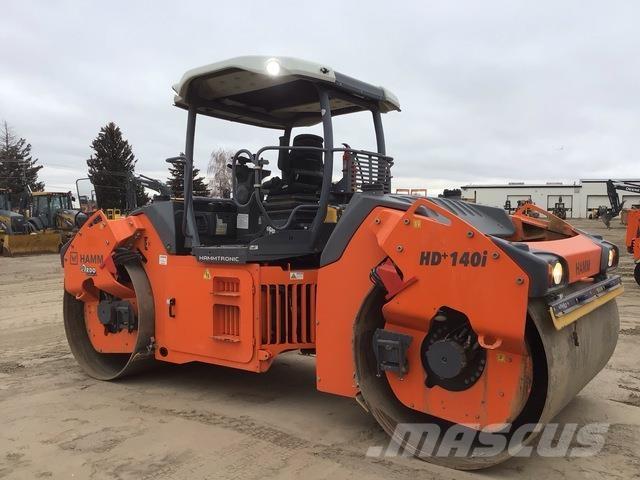 Hamm HD+140IVV Twin drum rollers