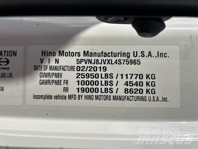 Hino 268 Box body trucks