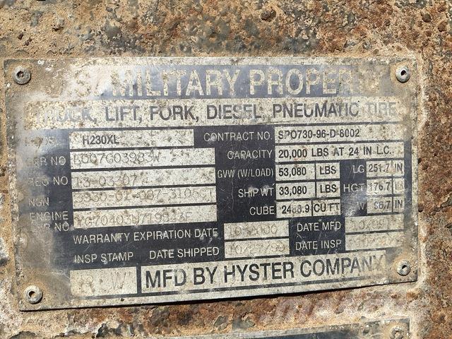 Hyster H230XL Forklift trucks - others