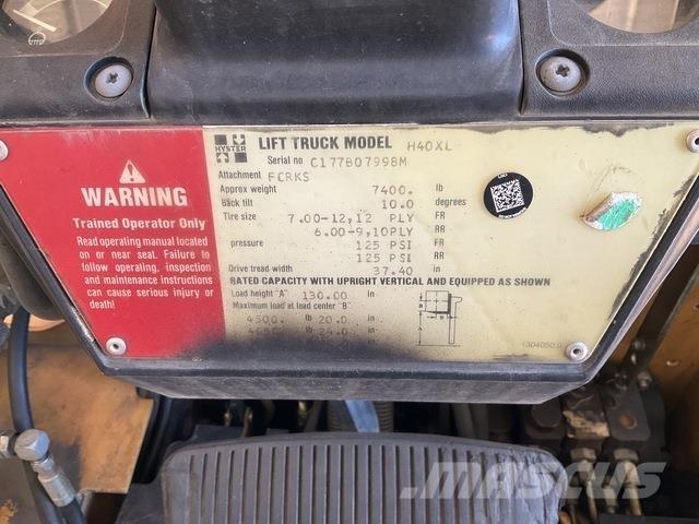 Hyster H40XL Forklift trucks - others