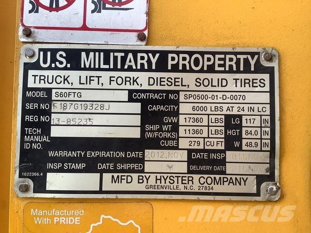 Hyster S60FTG Forklift trucks - others