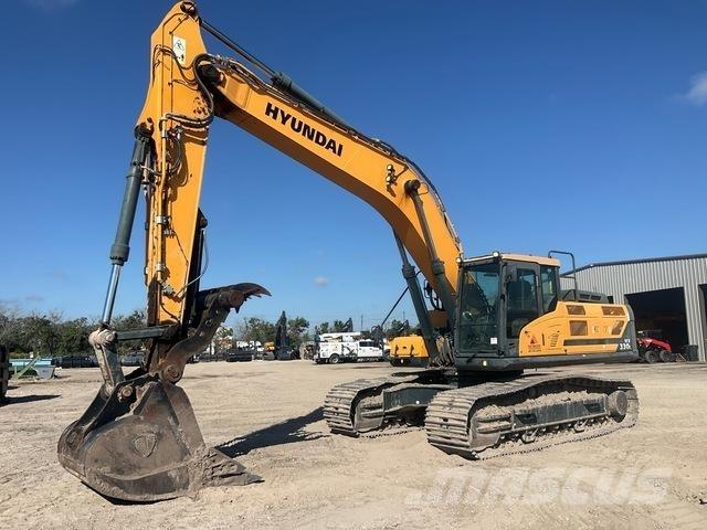 Hyundai HX330L Crawler excavators