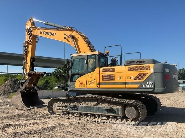 Hyundai HX330L Crawler excavators