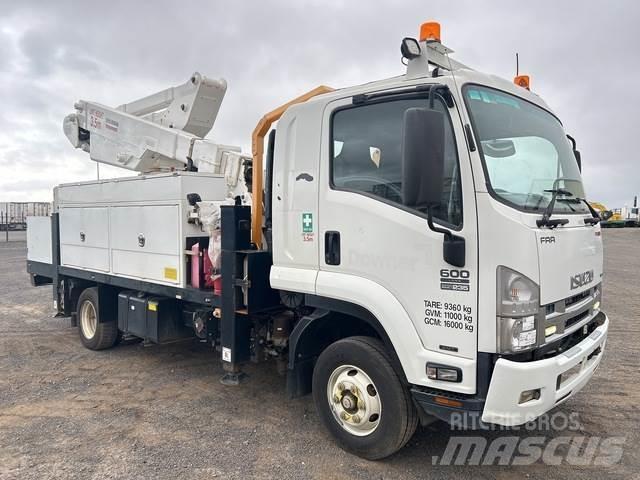 Isuzu FRR600 Truck & Van mounted aerial platforms