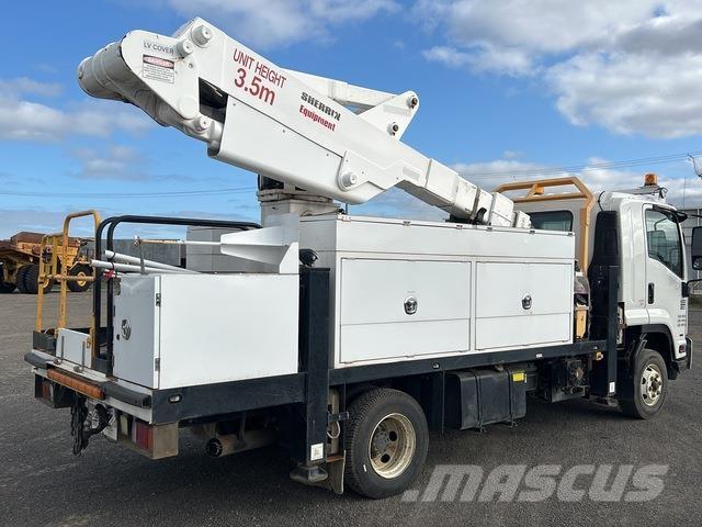 Isuzu FRR600 Truck & Van mounted aerial platforms