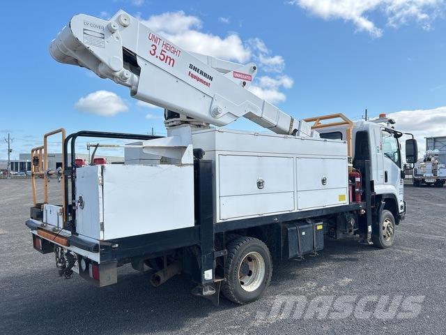 Isuzu FRR600 Truck & Van mounted aerial platforms