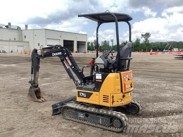 John Deere 17G Crawler excavators