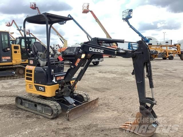 John Deere 17G Crawler excavators