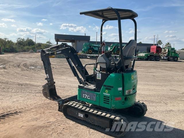 John Deere 17G Crawler excavators