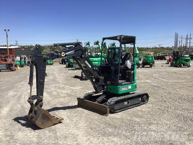 John Deere 26G Crawler excavators