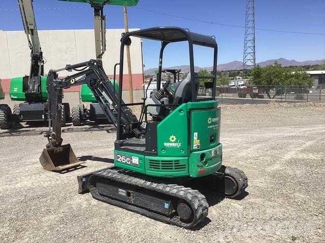 John Deere 26G Crawler excavators